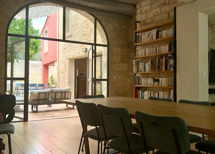 La Maison De La Place - Charming House With Swimming Pool & Exposed Stone *