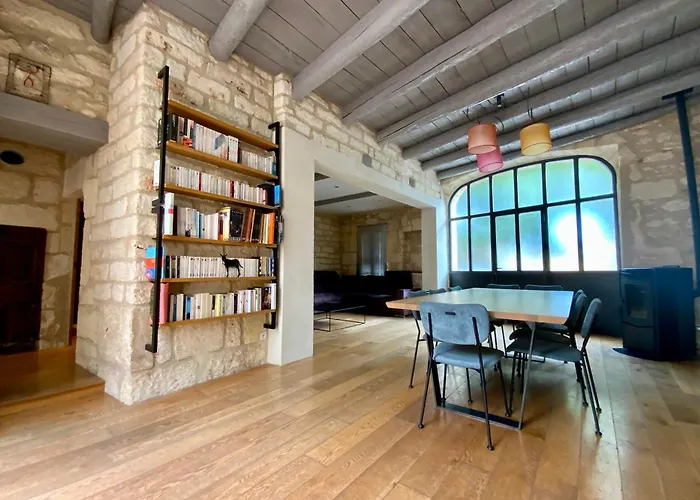 La Maison De La Place - Charming House With Swimming Pool & Exposed Stone Mudaison